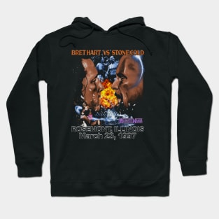 Bret Hart Vs. Stone Cold Steve Austin Wrestlemania 13 Hoodie